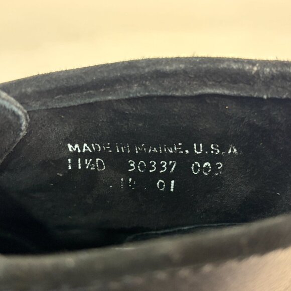 Rancourt 30337 Black Leather Chukka Boot Vibram Sole Made in USA Men’s 11.5 D main image 4